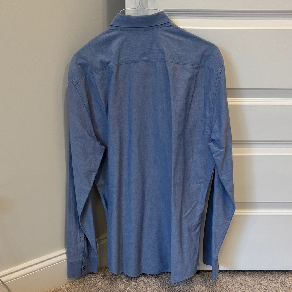Paul Smith Elegant Blue Dress Shirt - Picture 3 of 3